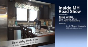 SteveLawler-CFO-DeerValleyHomebuildersGuinALinsideMHroadShow-ManufacturedModularHomeLivingNews-com-