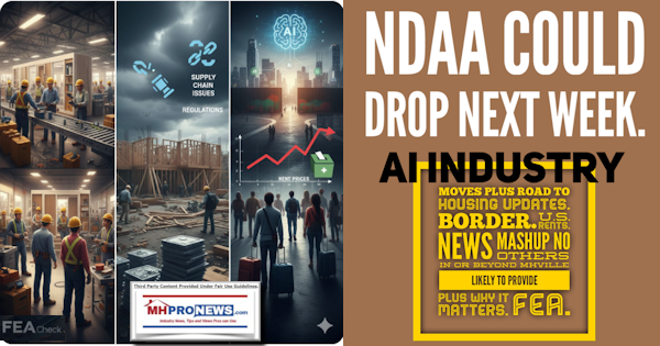 NDAAcouldDropNextWeekAIindustryMovesPlusROADtoHousingUpdatesBorderU.S.RentsNewsMashupNoOthersInBeyondMHVilleLikelyProvidePlusWhyItMattersFEA-MHProNews