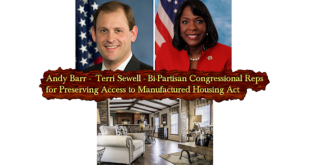 CongresswomanTerriSewell-CongressmanAndyBarr-PreservingAccessToManfuacturedHousingActHr650-S682-a-SunshineHomes