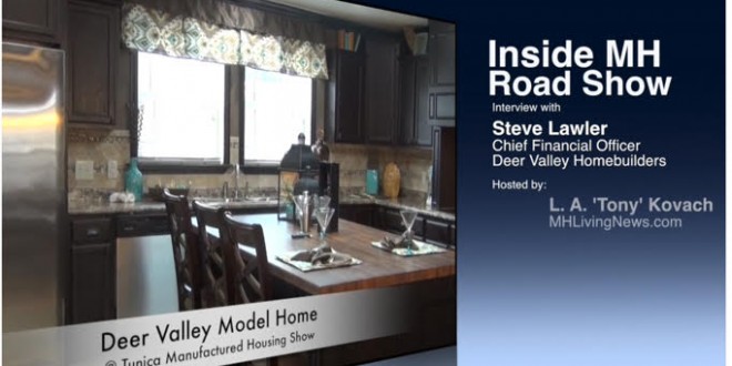 SteveLawler-CFO-DeerValleyHomebuildersGuinALinsideMHroadShow-ManufacturedModularHomeLivingNews-com-