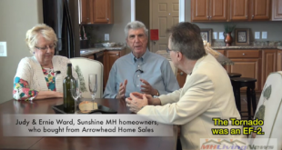 JudyErnieWardSunshineHomeOwners-ManufacturedHomeLivingNews-InsideMHRoadShowVideo-