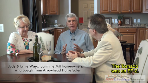 JudyErnieWardSunshineHomeOwners-ManufacturedHomeLivingNews-InsideMHRoadShowVideo-