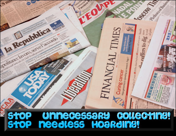 StopUnnecessaryCollecting!StopNeedlessHoarding!CleanHealthyHabitsMHLivingNewsGraphicStockManufacturedHomeLivingNews