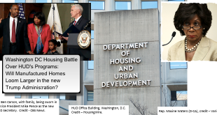 DrCarsonHUDSecretaryVPMIkePenceD-CA-MaxineWatersHUDOfficeBldg_Collage=MHLivingNews