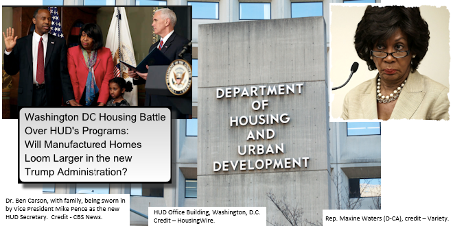 DrCarsonHUDSecretaryVPMIkePenceD-CA-MaxineWatersHUDOfficeBldg_Collage=MHLivingNews