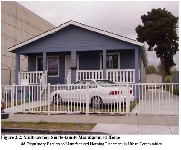 MultisectionManufacturedHomeOaklandCAUrbanPlacementManufacturedHomeLivingNewsHUDPDRRegulatoryBarriersManufacturedHomePlacementUrbanCommunities