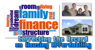 CorrectingRecordHousingAffordabilityHomeWordCloudMHIManufacturedConventionalHousingMHLivingNews660