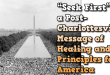 1SeekFirstPostCharlottesvilleWikipediaHealingPrinciplesAmericaMHLivingNews