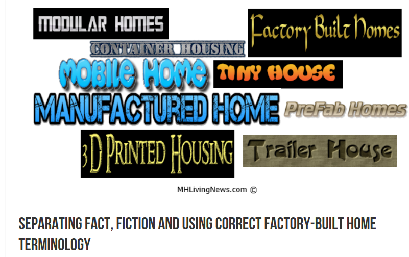 SeparatingFactFictionTerminologyTrailerModularPrefab3DPrintingContainerManufacturedMobileHomes