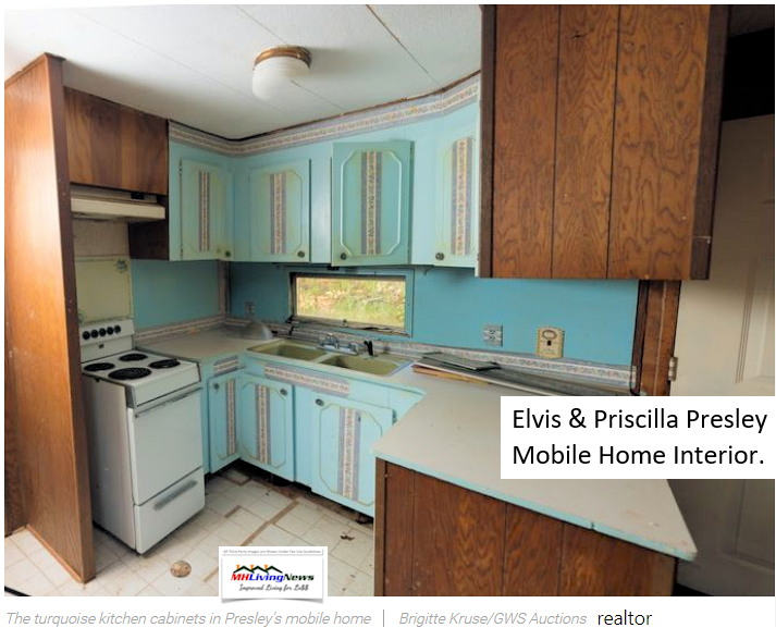 Elvis & Priscilla Presley Honeymooned in this Mobile Home