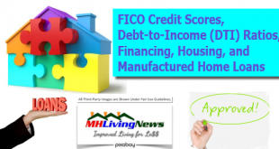 DebtToIncomeDTIRatiosFICOScoresManufacturedHousingLoansFinancingManufacturedHomeLivingNews