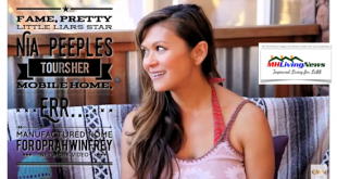 FamePrettyLittleLiarsStarNiaPeeplesToursHerMobileHomeManufacturedHomeOprahWinfreyNetworkMHLivingNews