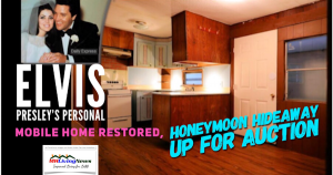 ElvisPriscillaPresleyHoneymoonHideawayMobileHomeRestoredAuctionMobileManufacturedHomeLivingNEws