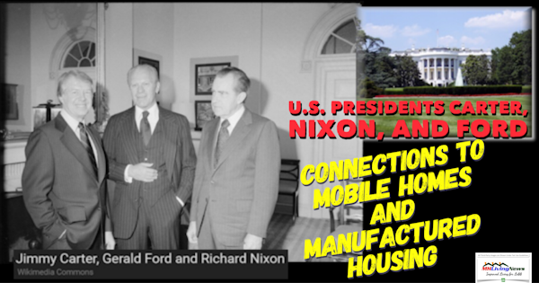 PresidentJimmyCarterGeraldFordRichardNixonMobileManufacturedHousingLivingNewsWhiteHousePhoto