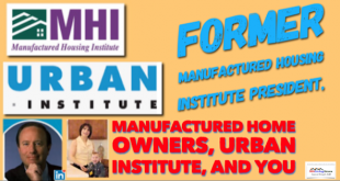 FormerManufacturedHousingInstitutePresidentChrisStinebertManufacturedHomeOwnersUrbanInstituteYouMHLivingNews