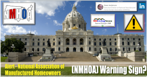 AlertNationalAssociationManufacturedHomeownerslogoNMHOAlogoWarningSignManufacturedHomeLivingNews