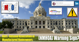 AlertNationalAssociationManufacturedHomeownerslogoNMHOAlogoWarningSignManufacturedHomeLivingNews