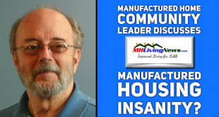 RobertBobVanCleefManufacturedHomeCommunityLeaderDiscussesManufacturedHousingInsanityManufacturedHomeLivingNews