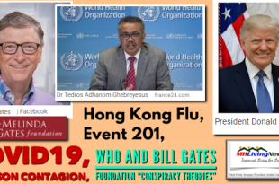 HongKongFluEvent201COVID19CrimsonContagionWorldHealthOrgWHOlogoBillGatesFoundationPhotoConspiracyTheoriesManufacturedHomeLivingNews