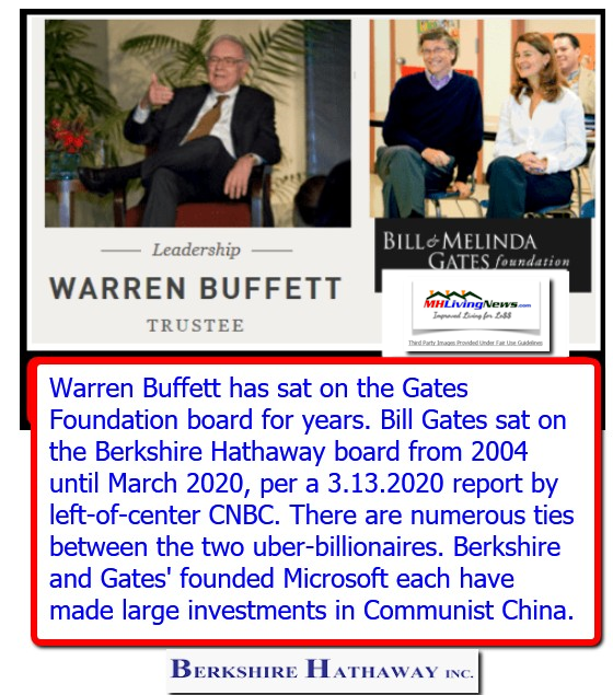 WarrenBuffettBillGatesFoundationBerkshireHathawayManufacturedHomeLivingNewsLogos