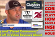 AngryPissedConsumersSoundOffVideoReviewsAboutClaytonHomesLogo21stMortgageCorpLogoBehindClaytonHomesLogoCurtainInsideManufacturedHousingMHLivingNewsLogo