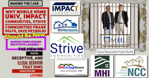 CaseMobileHomeUImpactCommunitiesStriveCommunitiesLogoFrankRolfeDaveDaveReynoldsPICNewManufacturedHousingInstituteLogoMHILogoLeadersDeceptivePredatoryIllegalBehaviorDimsMHLivingNews