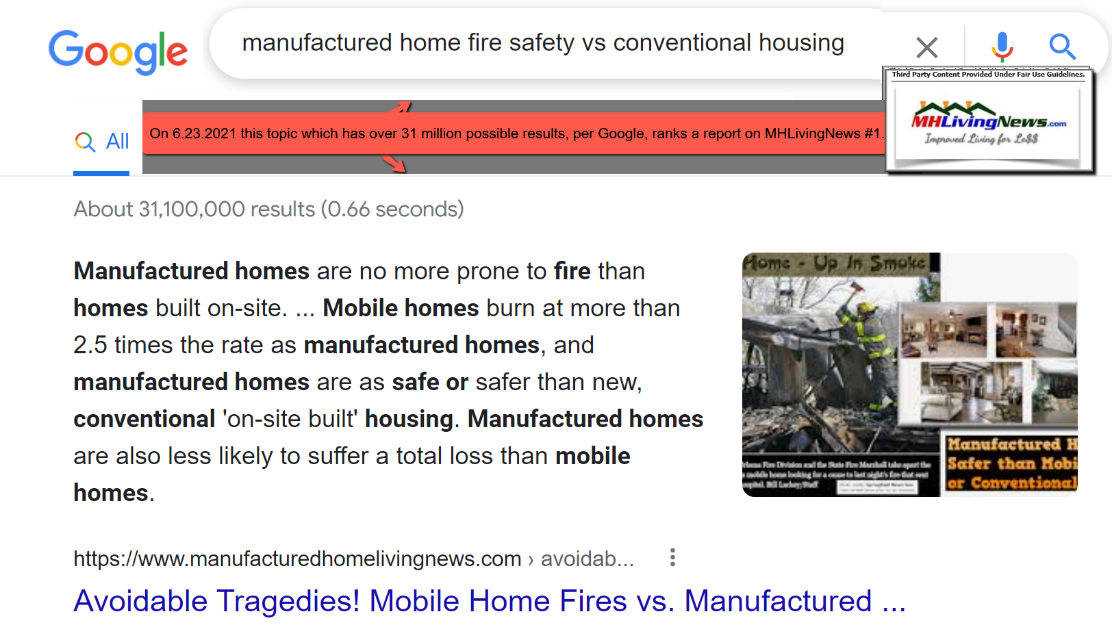 ManufacturedHomeLivingNewsFireSafetyResearchVsConventionalHousing