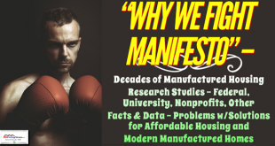 BoxerWhyWeFightManifestoDecadesManufacturedHousingResearchStudiesFederalUniversityNonprofitsOtherFactsDataProblemsSolutionsForAffordableHousingManufacturedHomes