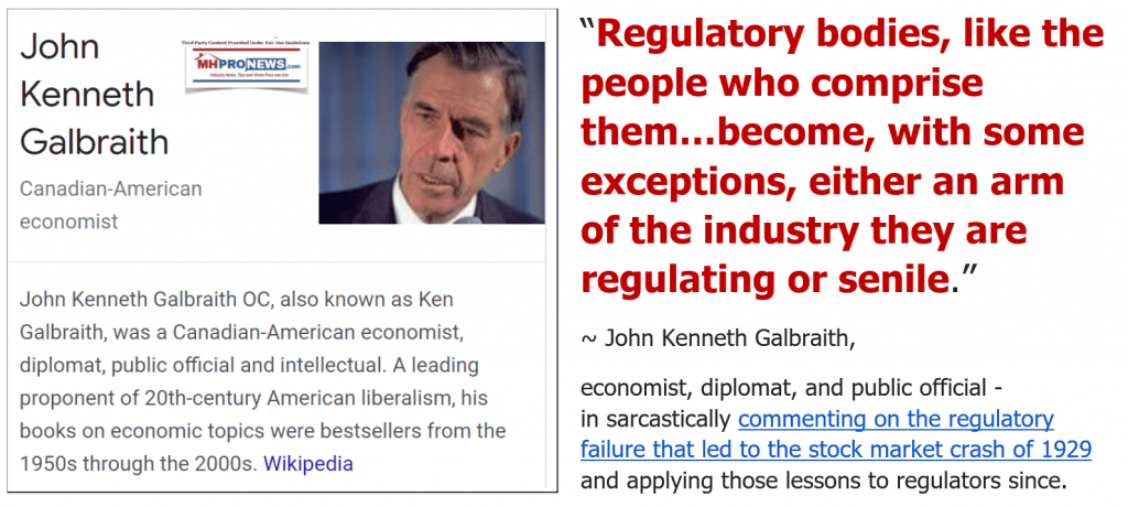 JohnKennethGalbraithEconomistPhotoQuoteRegulatoryBodiesLikePeopleWhoCompriseThemBecomeEitherArmofIndustryTheyAreRegulatingOrSenileQuoteableRegulatoryQuote1024x460