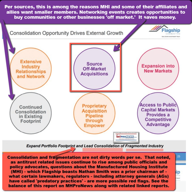 consolidation in a relatively stagnant industry is easier than in an industry that is growing robustly