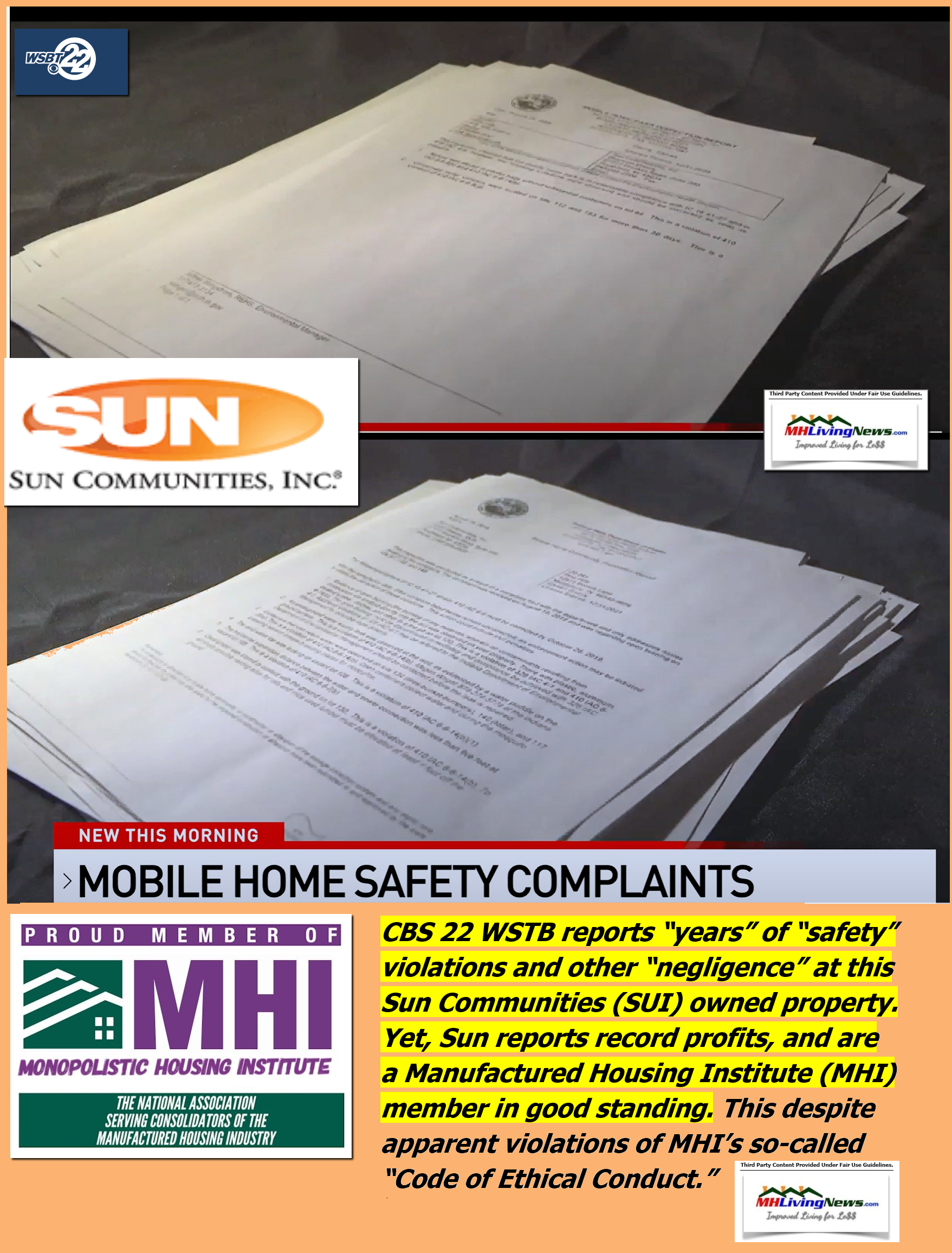 SunCommunitiesLogoSUI-logoManufacturedHousingInstituteLogoSafetyComplaintsPineHillMiddleburyINSunCommunitiesSUI-MHLivingNews