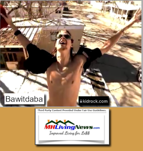 BawitdabaVideoStillKidRockOnRoofOfMobileHomeInMobileHomeParkMobileManufacturedHomeLivingNews