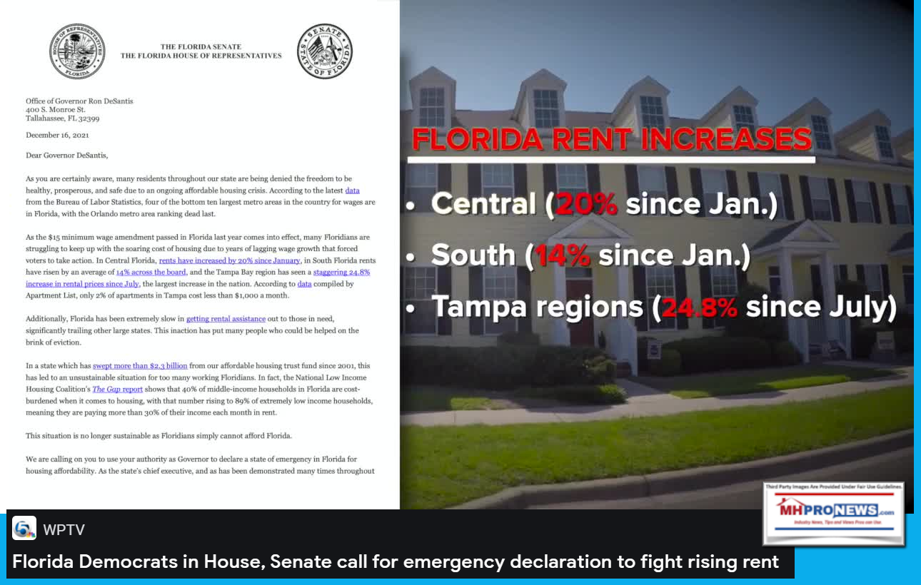 FloridaDemocratsAskForStateOfEmergencyDeclarationFromFloridaGovRonDesantisRepublicanMHProNewsEINmediaReleaseTampaFP-MHProNews