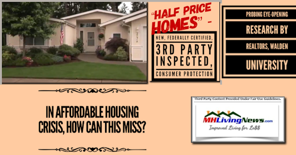 Half Priced New Homes -- Tampa Free Press-MHLivingNews Reveals Federally Certified, 3rd Party Inspected New Affordable Homes, Facts, Video, Analysis Solutions to Festering Affordable Housing Crisis Problems picture picture