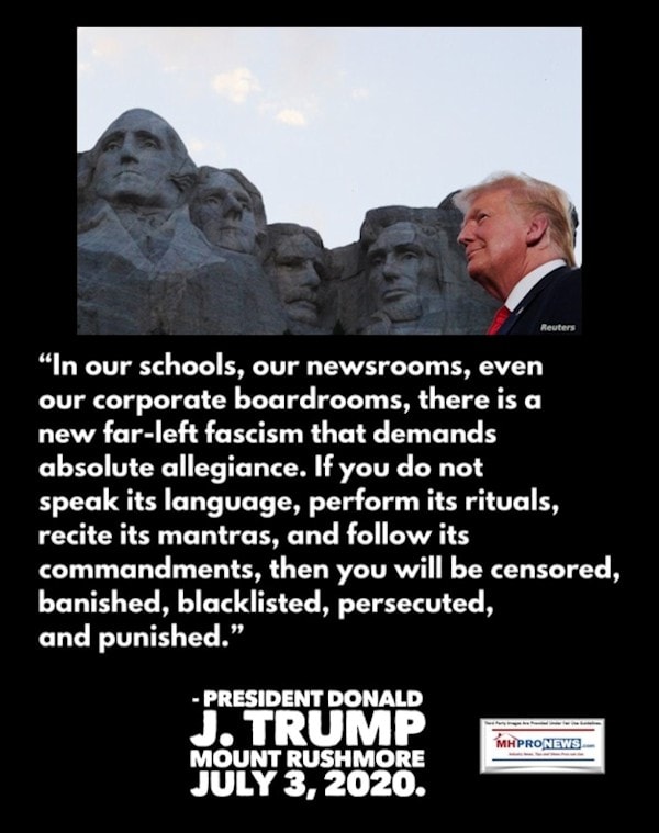 QuoteInOurSchoolsNewsRoomsBoardRoomsFarLeftFascismDemandsAllegenceIfYouDontPerformItsRitualsSpeakItsLanguageYouWillBeCensoredPresidentTrumpMtRushmorePhotoMHProNewsQuoteableQuoteAMAC