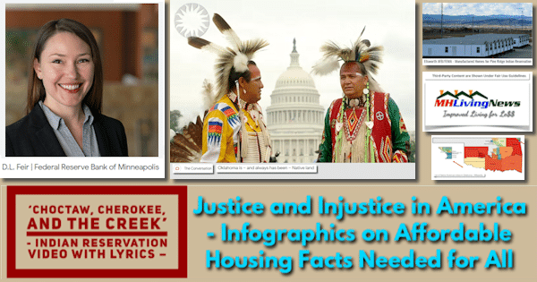 ChoctawCherokeeAndTheCreekIndianReservationVideoWithLyricsJusticeAndInjusticeInAmericaInfographicsOnAffordableHousingFactsNeededForAllMHLivingNews