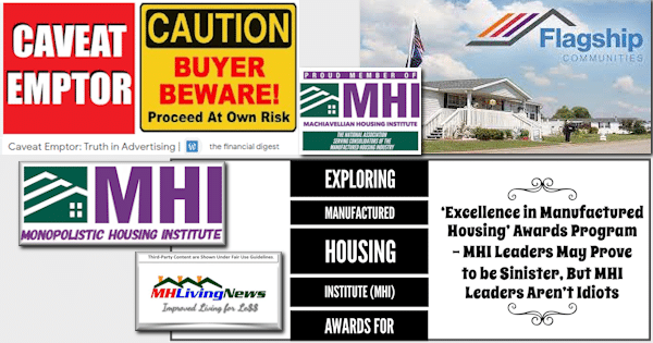 ExploringManufacturedHousingInstituteMHIlogoAwardsForExcellenceInManufacturedHousingAwardsProgramMHIleadersMayProveToBeSinisterButMHIleadersArentIdiotsMHLivingNews