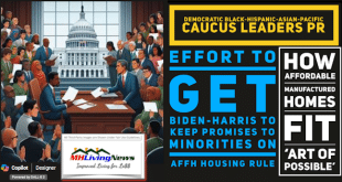 DemocraticBlackHispanicAsianPacificCaucusLeadersPR_EffortToGetBidenHarrisToKeepPromisesToMinoritiesOnAFFH_HousingRuleHowAffordableManufacturedHomesFitArtOfPossibleMHLivingNews