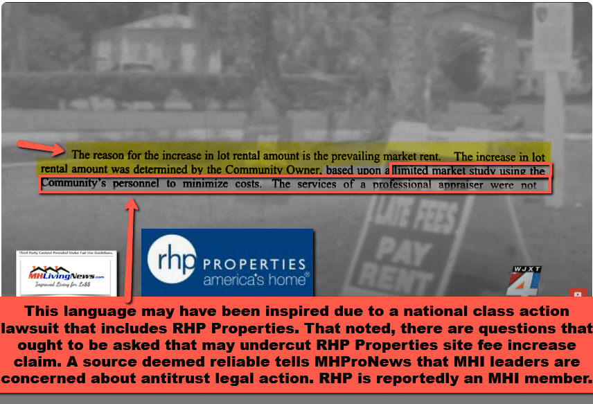 RHPpropertiesPortsideAtTheBeachesSiteRentFeesIncreaseReasonMayBeInfluencedbyNationalClassActionLawsuitRHP-isMHImemberJune2024-30PercentManufacturedHomeLivingNewsMHLivingNews