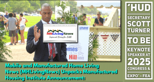 MobileAndManufacturedHomeLivingNewsMHLivingNewsUnpacksManufacturedHousingInstituteAnnouncementHUD_SecretaryScottTurner ToBeKeynoteSpeakerAt2025CongressExpoFEAMHLivingNews