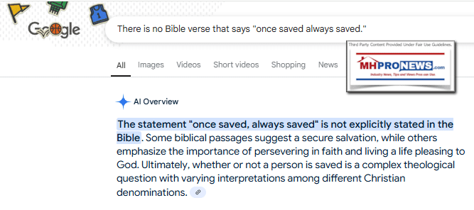 ThereIsNoBibleSayingOnceSaveAlwaysSaved-GeminiGoogleMHProNews